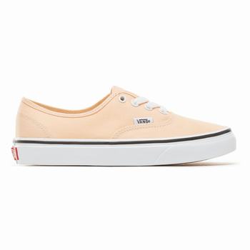 Női Vans Color Theory Authentic (Unisex) Tornacipő VA8539216 Sárgabarack/Fehér